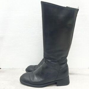 Santana Canada 797 Black Leather Insulated Side Zip Knee High Boots Womens 6.5 M